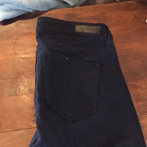 Super soft w/stretch skinny jeans with black inlay - Picture 2 of 5